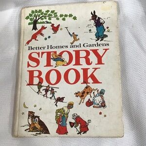 Vintage 1950 Better Homes And Gardens Story Book with Colorful Illustrations